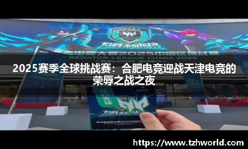 2025赛季全球挑战赛：合肥电竞迎战天津电竞的荣辱之战之夜