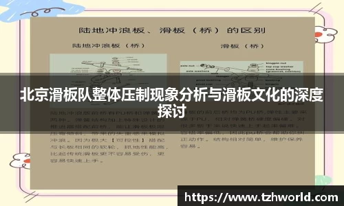 北京滑板队整体压制现象分析与滑板文化的深度探讨